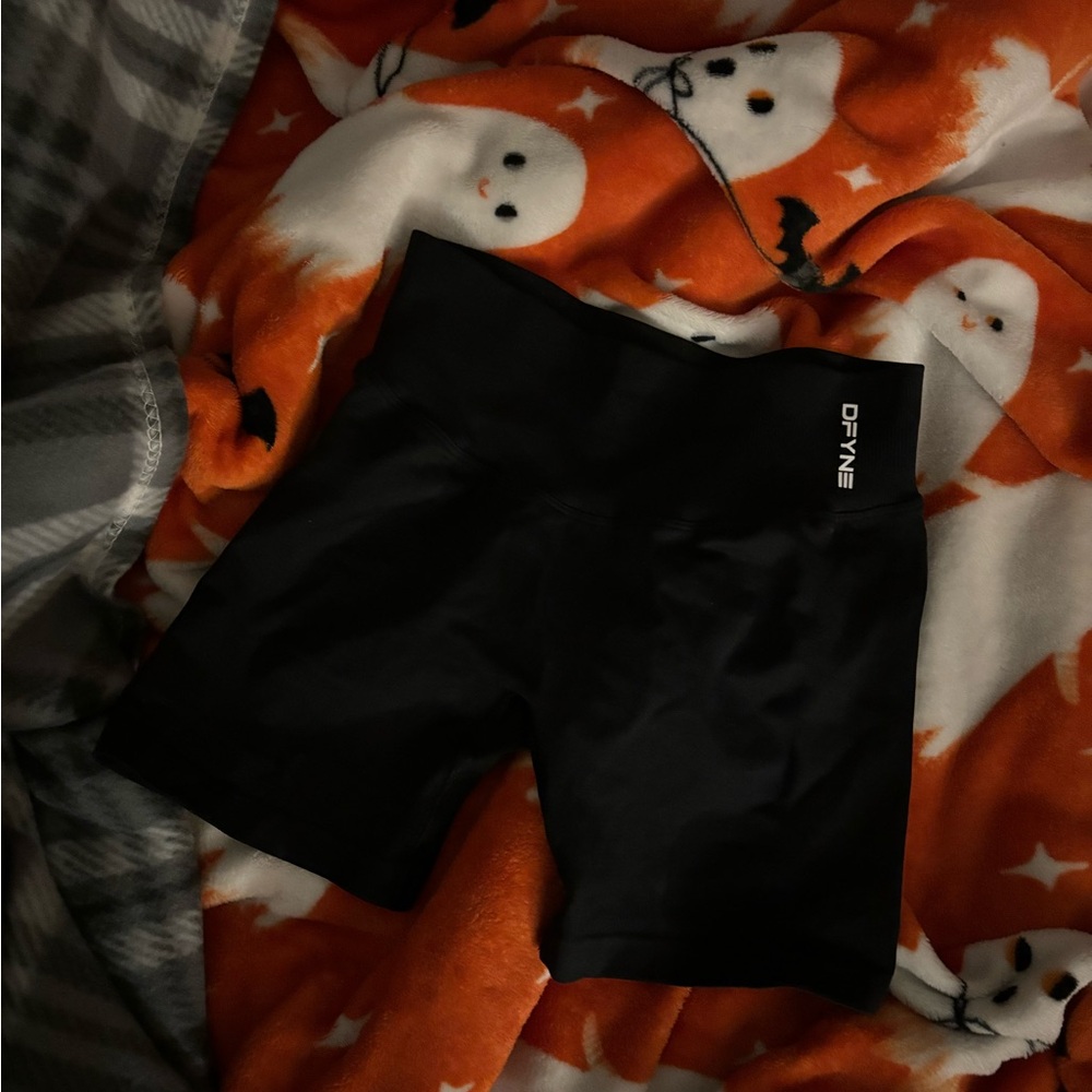 Dfyne Impact Women's Black Athletic Shorts